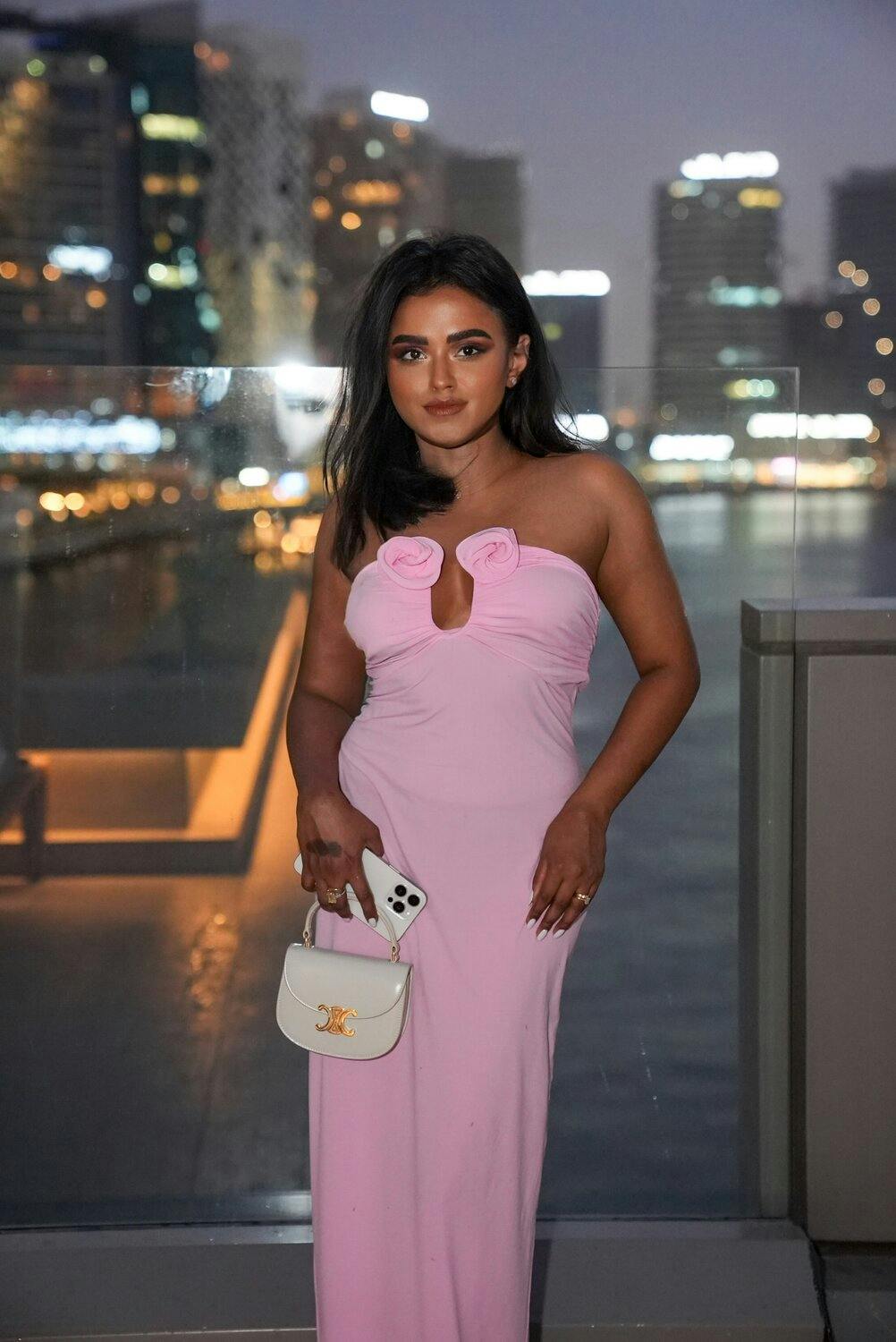 Sachini Dilanka wearing Magda Butrym in Dubai
