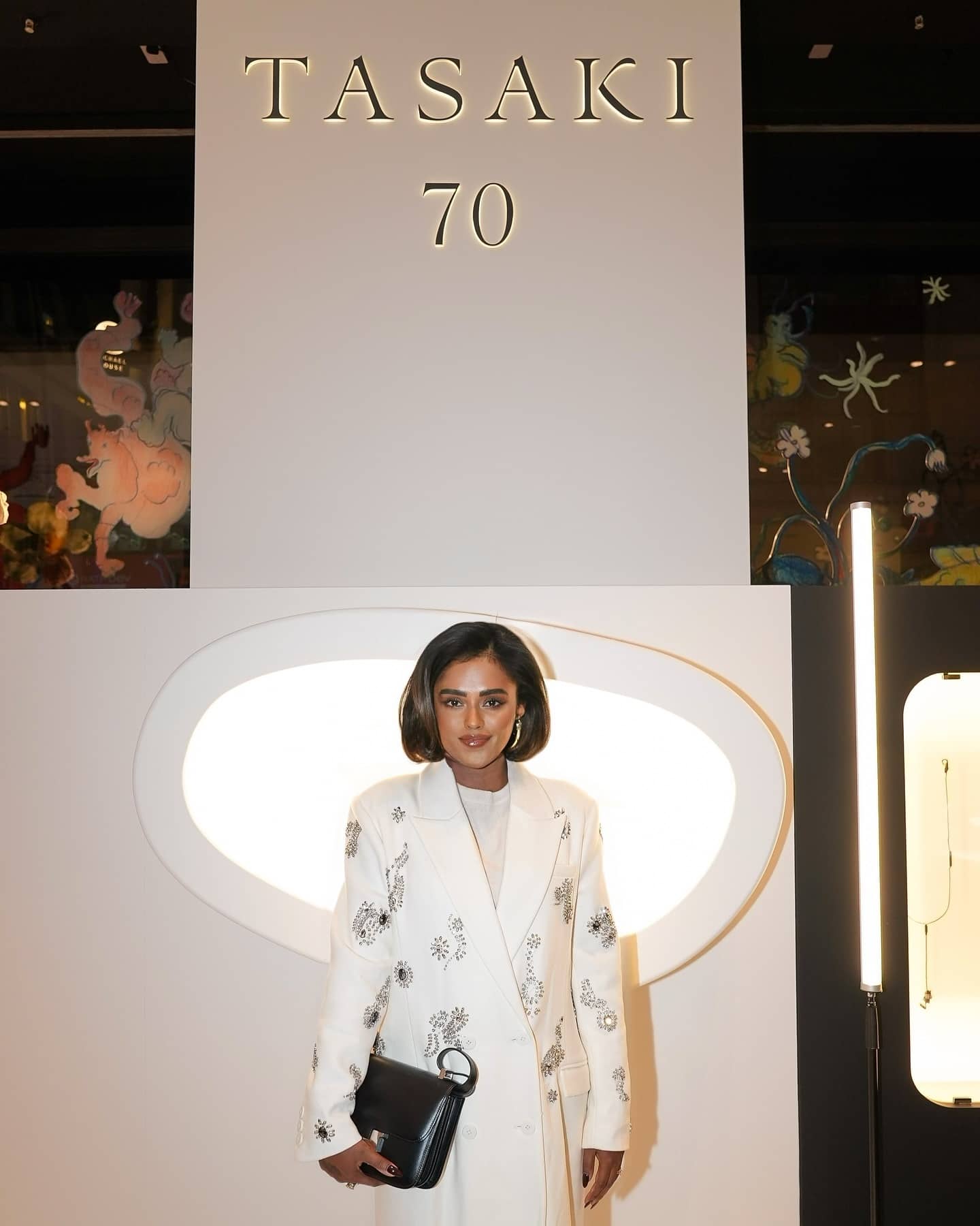 At the 70th anniversary party of @tasaki_intl last week. So proud to be part of the family and many congratulations on the new collection! 🤍 #tasaki

#pearljewelry #tasakibalance #tasakipearl #tasakidanger #jewelry